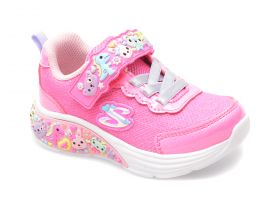 Pantofi SKECHERS roz, MY DREAMERS, din material textil