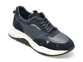 Pantofi sport GRYXX bleumarin, M6290R1, din piele naturala