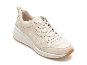 Pantofi sport SKECHERS bej, BILLION, din piele ecologica