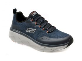 Pantofi sport SKECHERS bleumarin, D LUX WALKER 2.0, din material textil