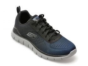 Pantofi sport SKECHERS bleumarin, TRACK, din material textil