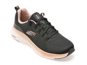 Pantofi sport SKECHERS negri, VAPOR FOAM, din material textil