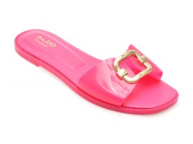 Papuci casual ALDO roz, 13740400, din pvc