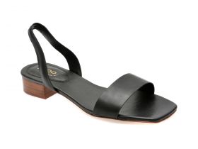 Sandale casual ALDO negre, DORENNA0011, din piele naturala