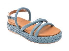 Sandale casual GRYXX albastre, 5363058, din piele naturala