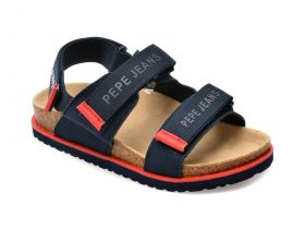 Sandale casual PEPE JEANS bleumarin, BS90058, din material textil