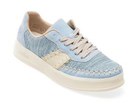 Pantofi casual RIEKER albastri, M8414, din material textil