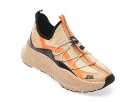 Pantofi sport Steve Madden gri, IGNITE, din material textil