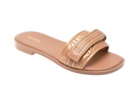 Papuci casual ALDO nude, 13747127, din material textil