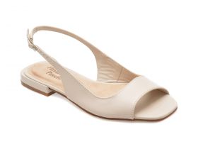 Sandale casual FLAVIA PASSINI bej, 358504, din piele naturala