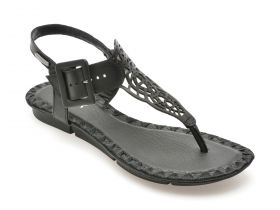 Sandale casual GRYXX negre, 356501, din piele naturala