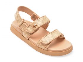 Sandale casual Steve Madden bej, MONA, din material textil