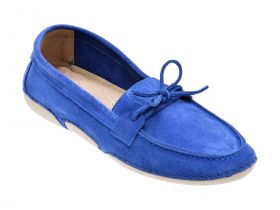 Mocasini casual GRYXX albastri, 1378006, din piele intoarsa