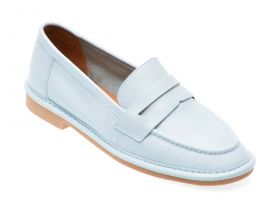 Mocasini casual GRYXX albastri, V672G36, din piele naturala