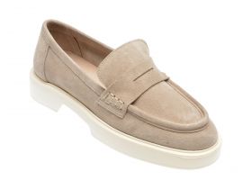 Mocasini casual GRYXX bej, 4472467, din piele intoarsa