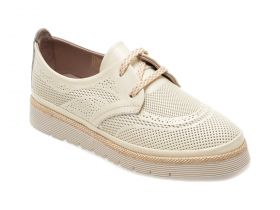 Pantofi casual GRYXX albi, 146502, din piele naturala