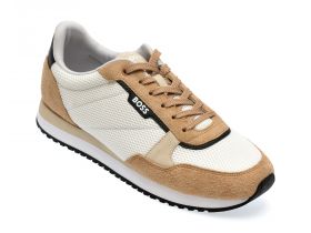 Pantofi sport BOSS maro, 7358, din material textil