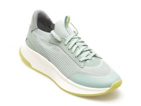 Pantofi sport BOSS verzi, 89041, din material textil