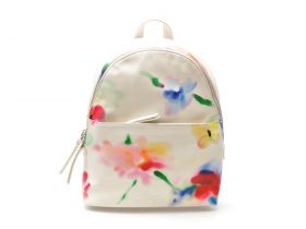 Rucsac DESIGUAL alb, SAKP14, din piele ecologica