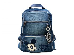 Rucsac DESIGUAL albastru, SAKD06, din metarial textil