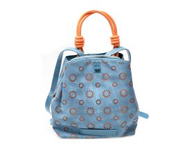 Rucsac DESIGUAL albastru, SAKP09, din piele ecologica