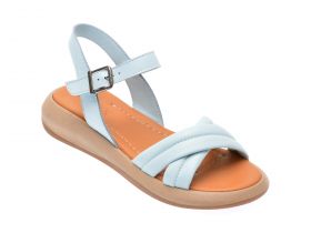 Sandale casual GRYXX albastre, 2301, din piele naturala