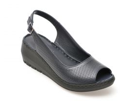 Sandale casual GRYXX bleumarin, 4606, din piele naturala