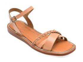 Sandale casual GRYXX nude, 11507, din piele naturala