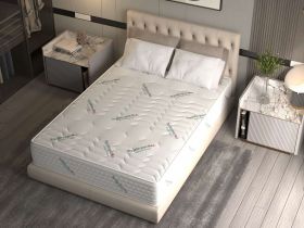 Saltea cu arcuri Pocket HypoallergenicMed® Safe Relax HoReCa 180x200, înălțime 25 cm, ortopedică, husă tratament antialergic, fermitate mediu-tare