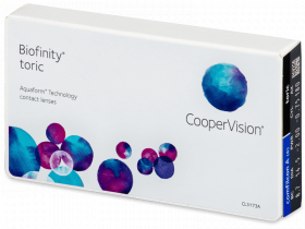 Lentile de contact lunare Biofinity Toric (6 lentile)