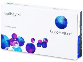 Lentile de contact lunare Biofinity XR (3 lentile)