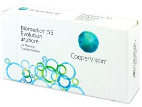 Lentile de contact lunare Biomedics 55 Evolution (6 lentile)