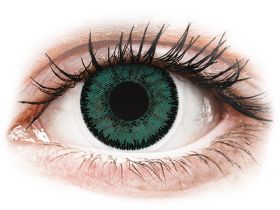 Lentile de contact colorate SofLens Natural Colors Jade - fără dioptrie (2 lentile)