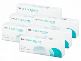 Lentile de contact zilnice TopVue Blue Blocker (180 lentile)