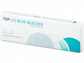 Lentile de contact zilnice TopVue Blue Blocker (5 lentile)