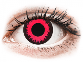 Lentile de contact colorate CRAZY LENS - Vampire Queen - lentile zilnice fără dioptrie (2 lentile)