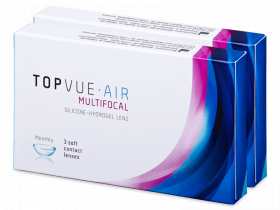 Lentile de contact lunare TopVue Air Multifocal (6 lentile)