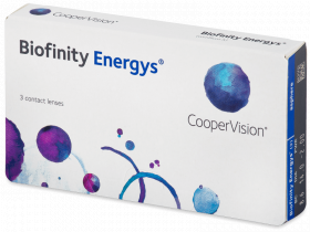 Lentile de contact lunare Biofinity Energys (3 lentile)
