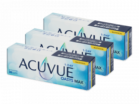 Lentile de contact zilnice Acuvue Oasys Max 1-Day Multifocal (90 lentile)