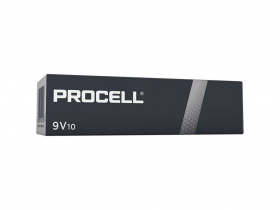 Baterii alcaline Duracell Procell 6LR61 9V, 10 buc