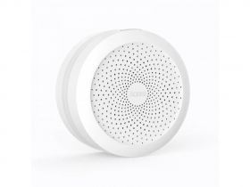 Senzor multifunctional Smart Gateway Wireless AQARA Hub M1S Gen2, compatibil cu Apple HomeKit, Zigbee 3.0, WiFi ,versiune EU