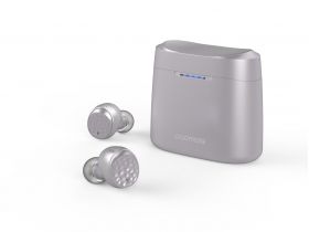 Casti In-Ear Padmate, Tempo T5 Plus, True Wireless, PAMU-T5P-S, Argintiu