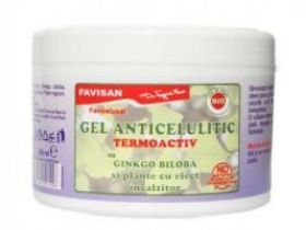 GEL ANTICELULITIC TERMOACTIV FAVICELUSAL 300ml, Favisan