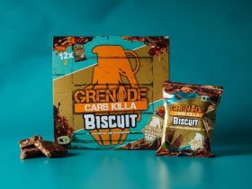 Biscuit Proteic Aroma De Caramel Sarat, 50 Grame - GNC