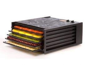 Deshidrator negru cu 5 tavi - Excalibur