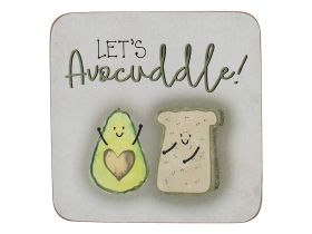 Suport pentru pahar - Let's Avocuddle | Creative Tops