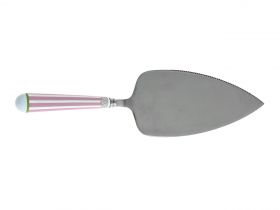 Paleta pentru servit tort, Peonia, Brandani, 26 cm, inox/ceramica