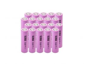 Green Cell 20x Battery cells Rechargeable battery 18650 INR1865026E ICR18650-26J 3.6V 2600mAh Li-Ion (20GC18650NMC26)