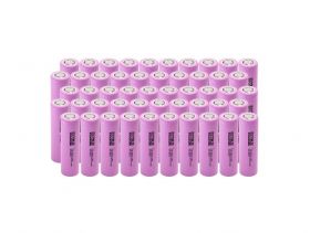 Green Cell 50x Battery cells Rechargeable battery 18650 INR1865026E ICR18650-26J 3.6V 2600mAh Li-Ion (50GC18650NMC26)