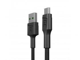 Green Cell KABGC23 cabluri USB 0,3 m USB 2.0 USB A Micro-USB B Negru (KABGC23)